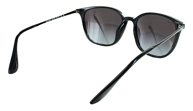 Ray-Ban RB4348D サングラス ブラック RB4348D Asian Fit サングラス Shiny Black | SmartBuyGlasses JP