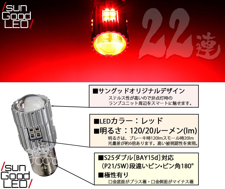 スズキ パレット SW (MK21S) 対応 LED テール＆ストップランプ