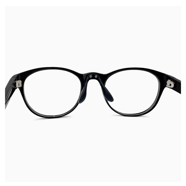 メンズ 黒縁 メガネ フレーム 10169-1 黒ぶち 黒縁メガネ ボストン型