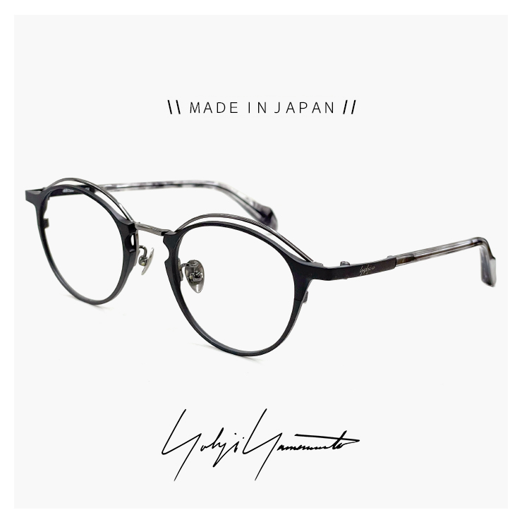 ヨウジ ヤマモト メガネ 日本製 19-0077 2 c02 48mm Yohji Yamamoto 眼鏡 メンズ ブランド ボストン 型 チタン  黒ぶち 黒縁 フレーム 鯖江産 通販 : r-yohjiyamamoto-19-0077-2 : サングラスドッグ Yahoo!店 - 通販 -  Yahoo!ショッピング