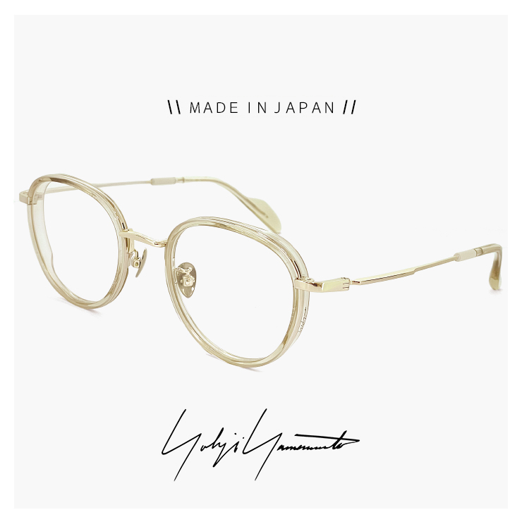 Yohji Yamamoto ヨウジ ヤマモト メガネ 日本製 19-0084 3 c03