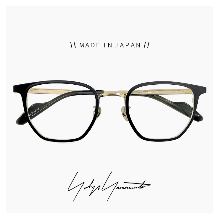 Yohji Yamamoto メンズ ヨウジ ヤマモト メガネ 日本製 19-0094