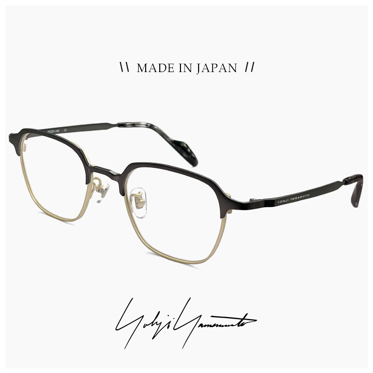 Yohji Yamamoto（ヨウジヤマモト） ヨウジ ヤマモト メガネ 日本製 19