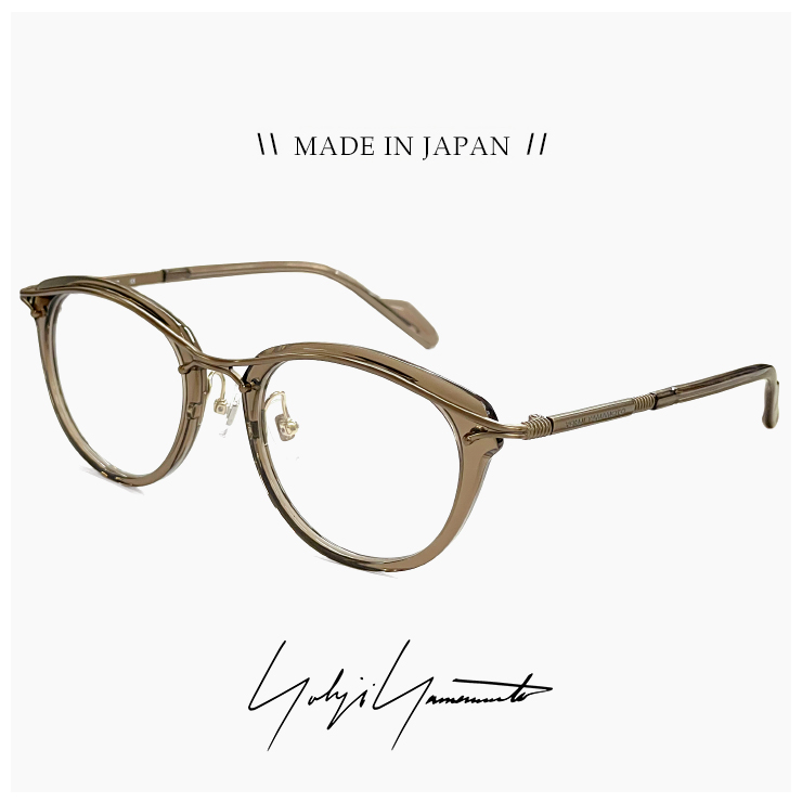【新品】 ヨウジ ヤマモト メガネ 日本製 19-0102 2 c02 Yohji Yamamoto 鯖江 メンズ 眼鏡 ウェリントン 型 アセテート チタン フレーム ダミーレンズ発送 Yohji Yamamoto（ヨウジヤマモト） ヨウジ ヤマモト メガネ 日本製 19