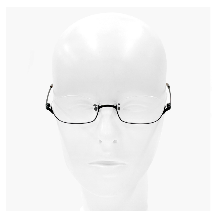 度付き対応 レンズ付き】 レディース メガネ アンダーリム 2482-1 眼鏡