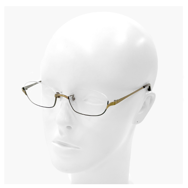 度付き対応 レンズ付き】 レディース メガネ アンダーリム 2482-9 眼鏡