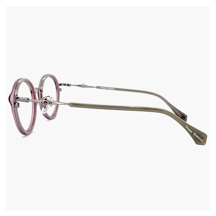 【新品】 ヴィヴィアン ウエストウッド メガネ 40-0005 c01 49mm レディース Vivienne Westwood 眼鏡 女性 ブランド オーバル 型 クリア フレーム オーブ アジアンフィット モデル Vivienne Westwood（ヴィヴィアンウエストウッド） ヴィヴィアン