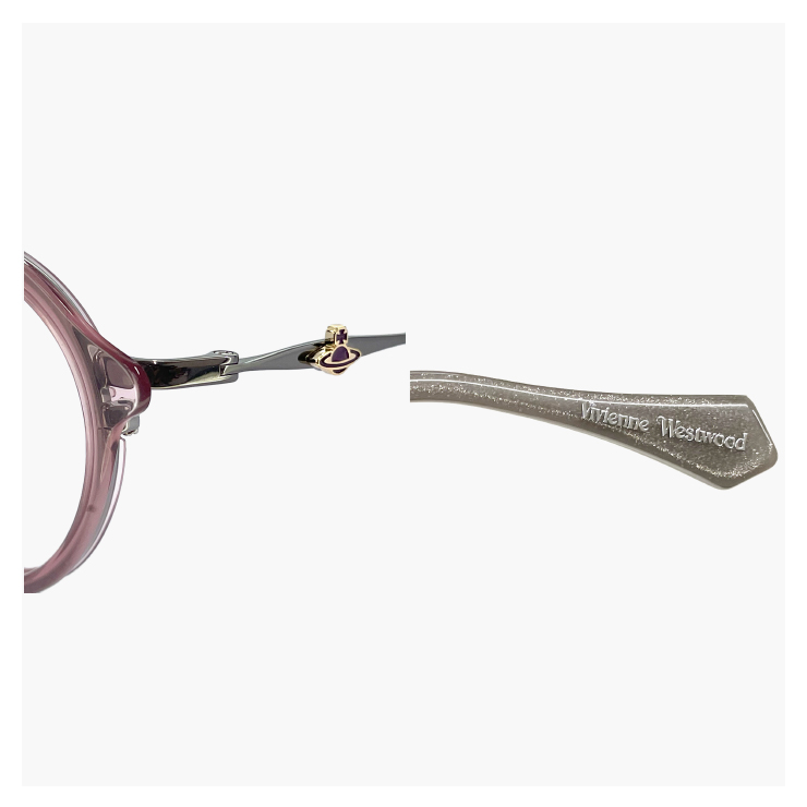 【新品】 ヴィヴィアン ウエストウッド メガネ 40-0005 c01 49mm レディース Vivienne Westwood 眼鏡 女性 ブランド オーバル 型 クリア フレーム オーブ アジアンフィット モデル Vivienne Westwood（ヴィヴィアンウエストウッド） ヴィヴィアン