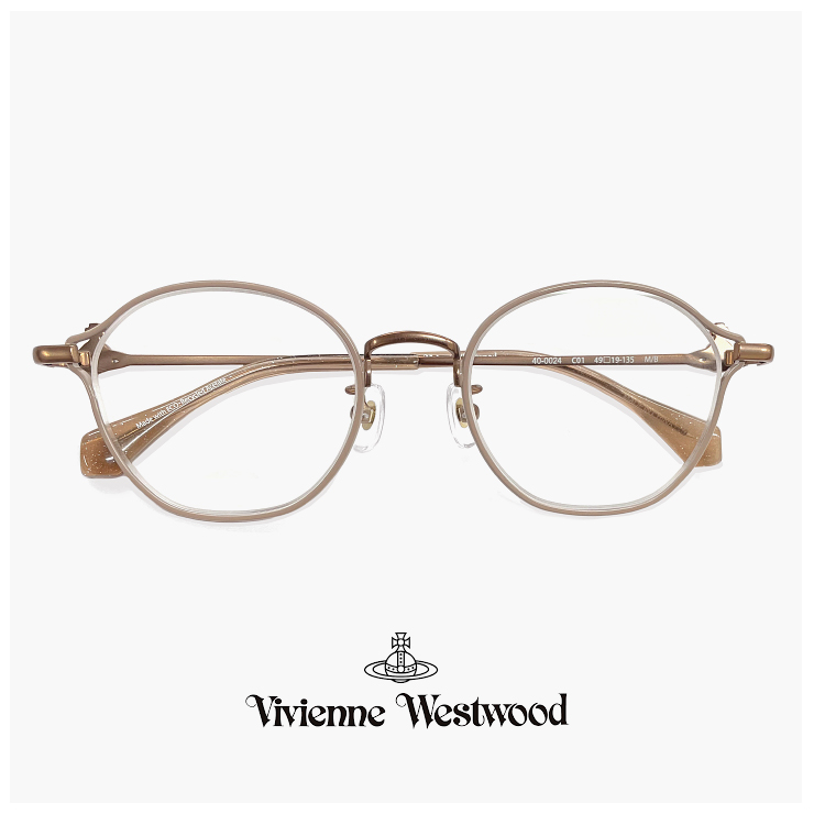 ヴィヴィアンウエストウッド メガネ フレーム  40-0024-2 サイズ49 Vivienne Westwood（ヴィヴィアンウエストウッド） 40-0024 49サイズ