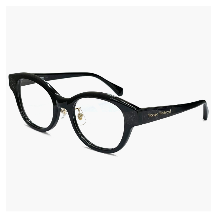 vivien Westwoodのオーバーサイズ サングラス ブラックフレーム ヴィヴィアンウエストウッド Vivienne Westwood 7740 BO
