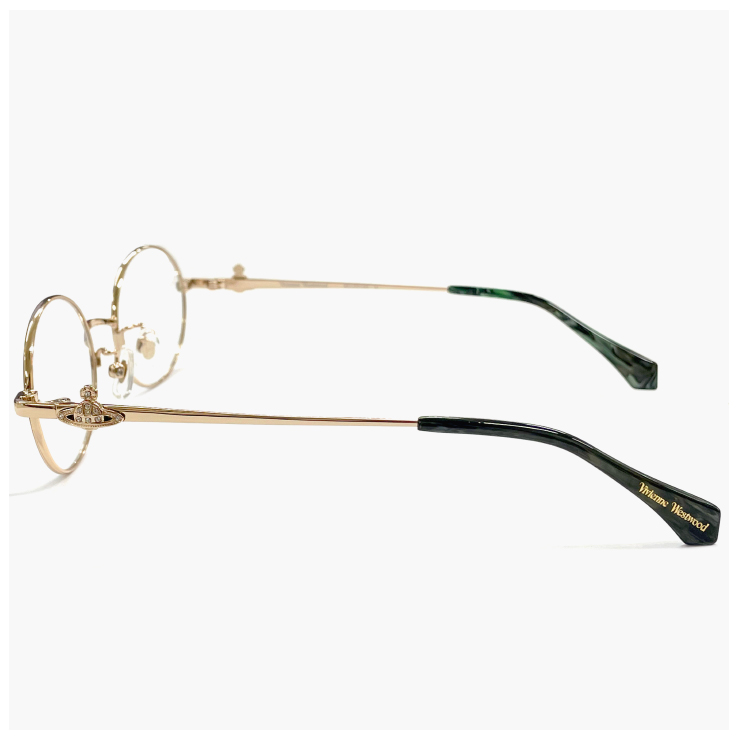 【新品】 ヴィヴィアン ウエストウッド メガネ 40-0031 c01 49mm レディース Vivienne Westwood 眼鏡 女性 40-0031-1 オーバル 型 メタル フレーム オーブ βチタン titanium ダミーレンズ発送 楽天市場】ヴィヴィアン ウエストウッド レディース メガネ 40-0031
