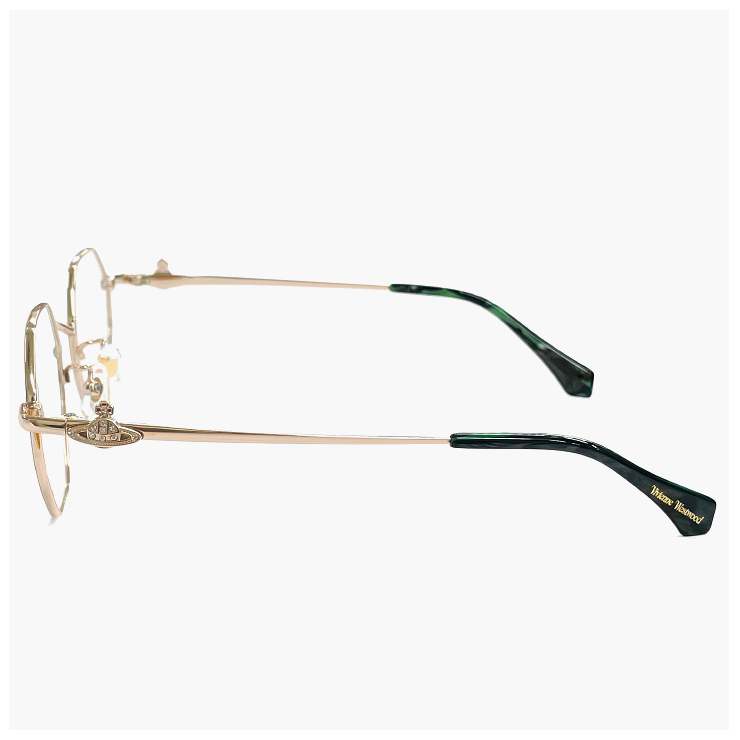 【新品】 ヴィヴィアン ウエストウッド 40-0042 c02 レディース メガネ Vivienne Westwood 眼鏡 40-0042-2 スクエア 型 フレーム オーブ クリア グレー カラー ダミーレンズ発送 Vivienne Westwood（ヴィヴィアンウエストウッド） ヴィヴィアン
