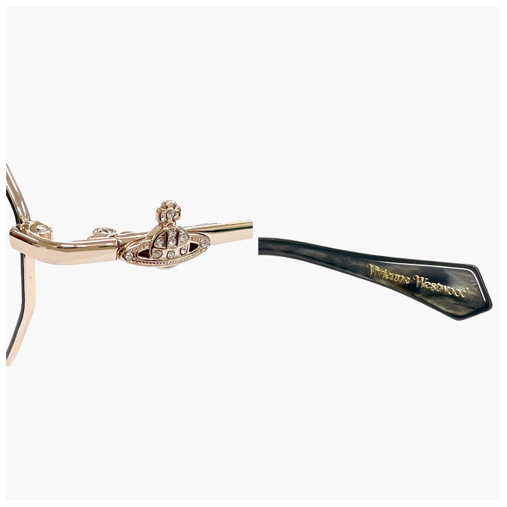 【新品】 ヴィヴィアン ウエストウッド 40-0038 c01 レディース メガネ Vivienne Westwood 眼鏡 40-0038-1 多角形 オクタゴン フレーム オーブ ライトゴールド カラー ダミーレンズ発送 ヴィヴィアン ウエストウッド 40-0038 c01 レディース メガネ Vivienne