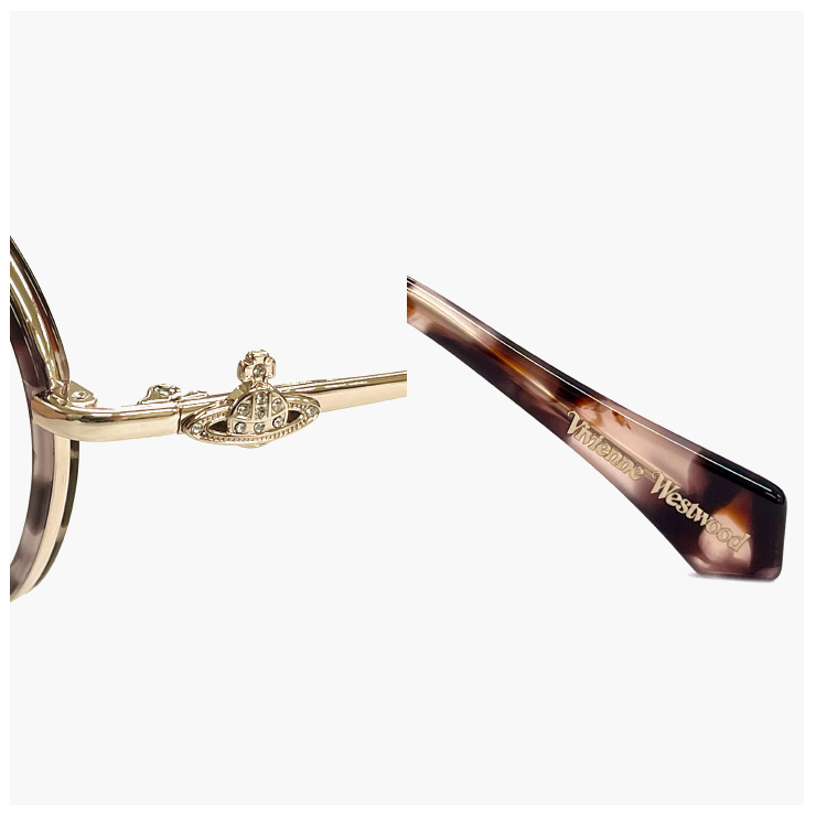 【新品】 ヴィヴィアン ウエストウッド 40-0040 c02 レディース メガネ Vivienne Westwood 眼鏡 40-0040-2 ボストン 型 セル巻き フレーム オーブ 銀縁 銀ぶち シルバー カラー ダミーレンズ発送 Vivienne Westwood（ヴィヴィアンウエストウッド） ヴィヴィアン