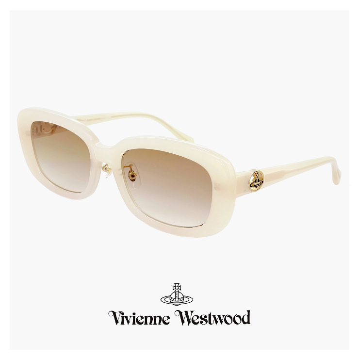 レディース ヴィヴィアン ウエストウッド サングラス 41-5004 c01 54mm Vivienne Westwood uvカット 紫外線対策  オーバル スクエア 型 フレーム オーブ