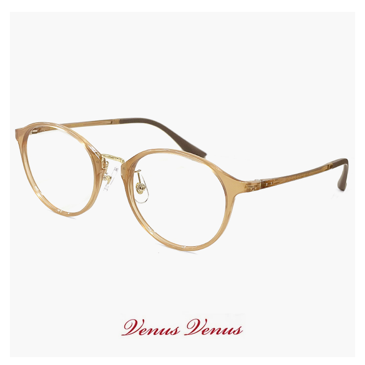 メガネ ボストン 型 5630-6 眼鏡 コンビネーション フレーム クリア