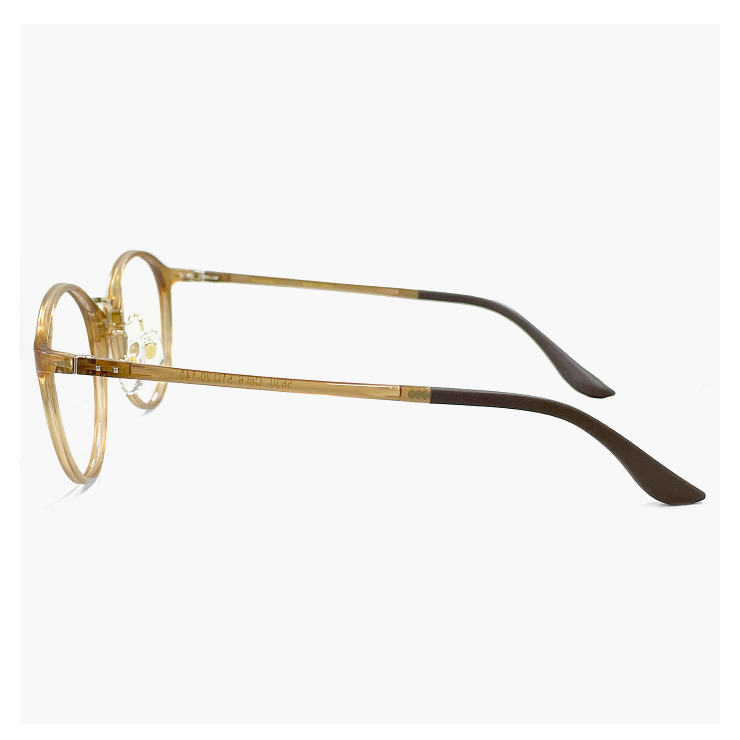 メガネ ボストン 型 5630-6 眼鏡 コンビネーション フレーム クリア