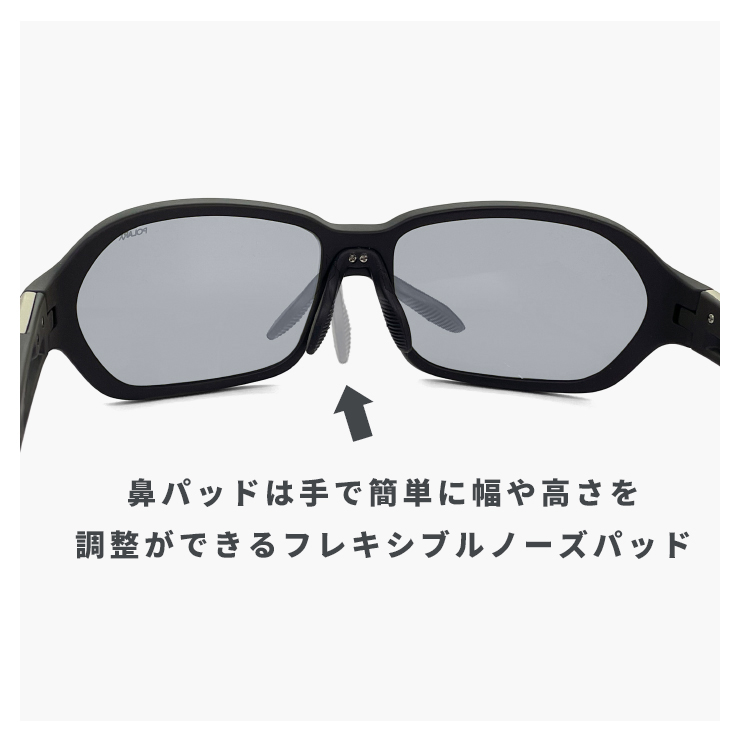 SMITH（スミス） 日本製 SMITH Aura オーラ Matte Black X-Gray 27