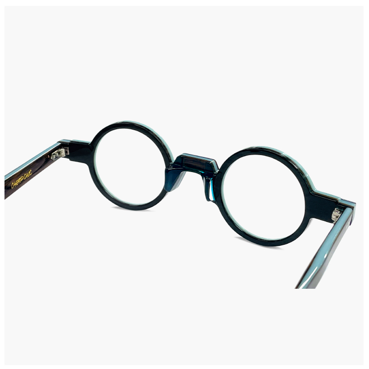 小ぶり 個性的 メガネ CHEAP CHIC cc5017 BL 眼鏡 メンズ レディース