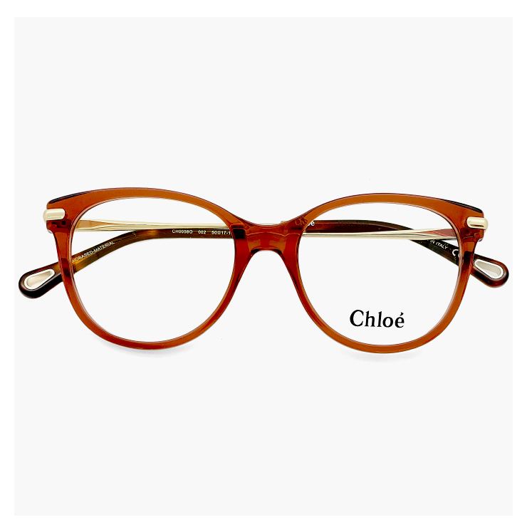 Chloe クロエ レディース メガネ ch0058o-002 50mm chloe 眼鏡