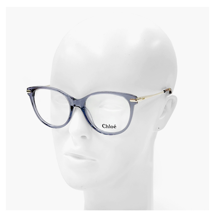 Chloe クロエ レディース メガネ ch0058o-008 53mm chloe 眼鏡