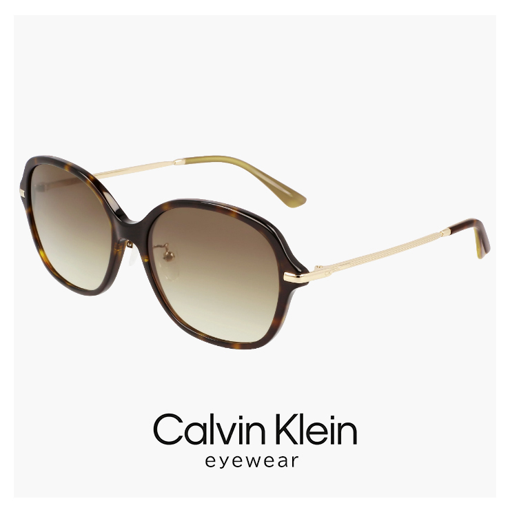 レディース カルバンクライン サングラス ck22560slb 235 57mm calvin