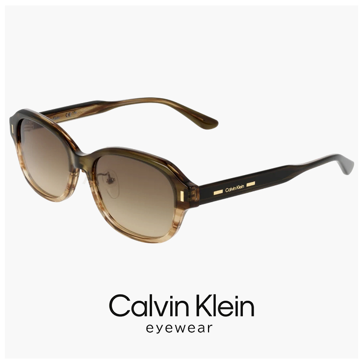 カルバンクライン サングラス ck25522slbj-317 53mm calvin klein