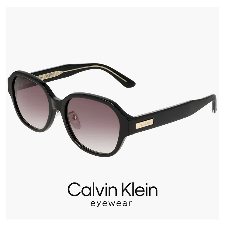   CKロゴ サングラス 52mm 100%UV保護 ユニセックス Calvin Klein CKロゴ サングラス 52mm 100%UV保護 ユニセックス