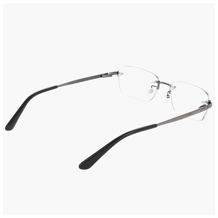 【新品】 メンズ カルバンクライン メガネ ツーポイント ck26109lb-021   眼鏡 ツーポイント CK26109LB チタン titanium フレーム 枠なし フレームレス カルバン・クライン ダミーレンズ発送 Calvin Klein（カルバン・クライン） 【 度付き 対応 無料 】 メンズ