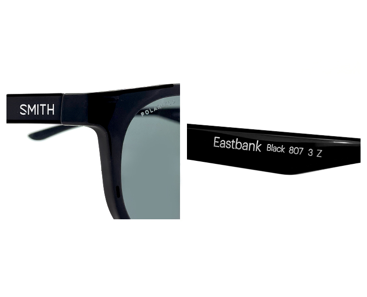 SMITH（スミス） 偏光サングラス Eastbank Black Polarized Gray