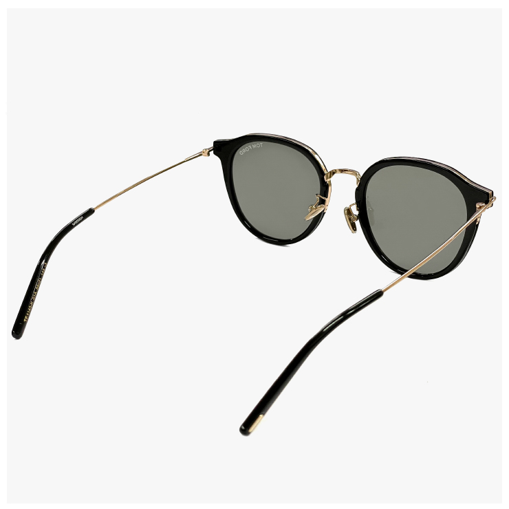 【新品】 トムフォード サングラス FT1143-K 01a TOM FORD メンズ レディース ユニセックス モデル TOMFORD FT1143-K/S tf1143-k tf1143k セル巻き フラット ビッグ レンズ uvカット セル メタル コンビネーション フレーム 黒縁 黒ぶち アジアンフィット TOM FORD EYEWEAR トムフォード サングラス FT1143-K 01a メンズ