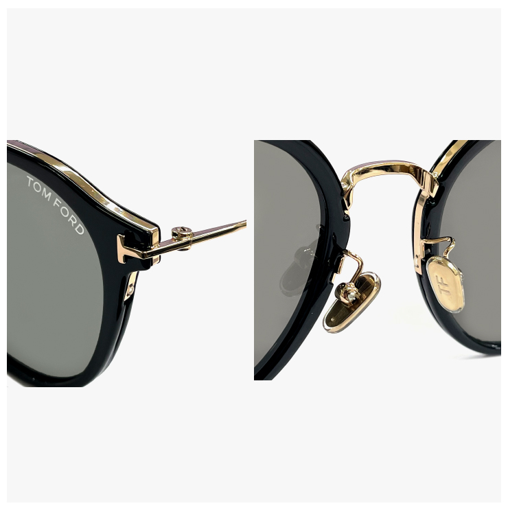 【新品】 トムフォード サングラス FT1143-K 01a TOM FORD メンズ レディース ユニセックス モデル TOMFORD FT1143-K/S tf1143-k tf1143k セル巻き フラット ビッグ レンズ uvカット セル メタル コンビネーション フレーム 黒縁 黒ぶち アジアンフィット TOM FORD EYEWEAR トムフォード サングラス FT1143-K 01a メンズ