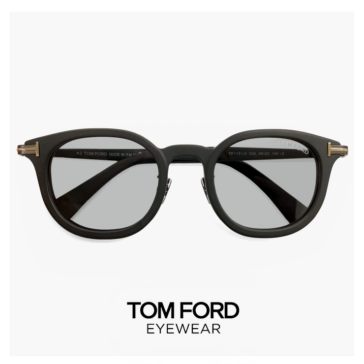 トムフォード サングラス TF1151-D 02A 48□22-140 グレー TOM FORD EYEWEAR トムフォード サングラス FT1151-D 02a メンズ