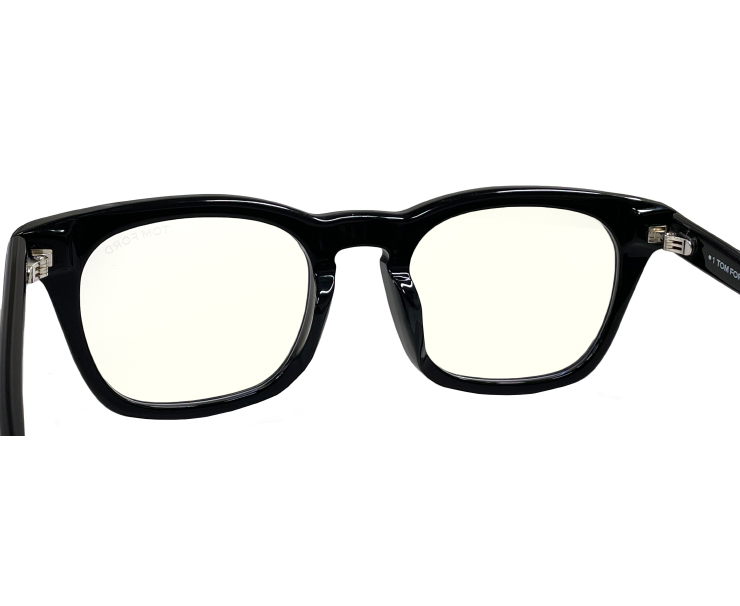 TOM FORD EYEWEAR 大きめ トムフォード メガネ TF5870-f-b 001 ブルー