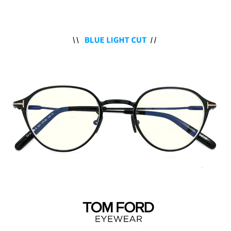TOM FORD EYEWEAR トムフォード ブルーライトカット メガネ FT5917-D-B