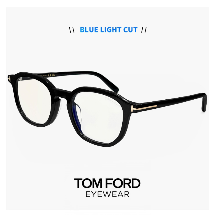 TOM FORD EYEWEAR トムフォード 眼鏡 度なし ブルーライトカット