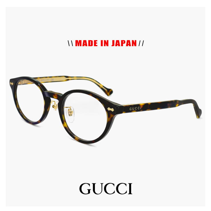 日本製 グッチ メガネ ボストン 型 gg1127oj-002 gucci 眼鏡 鯖江