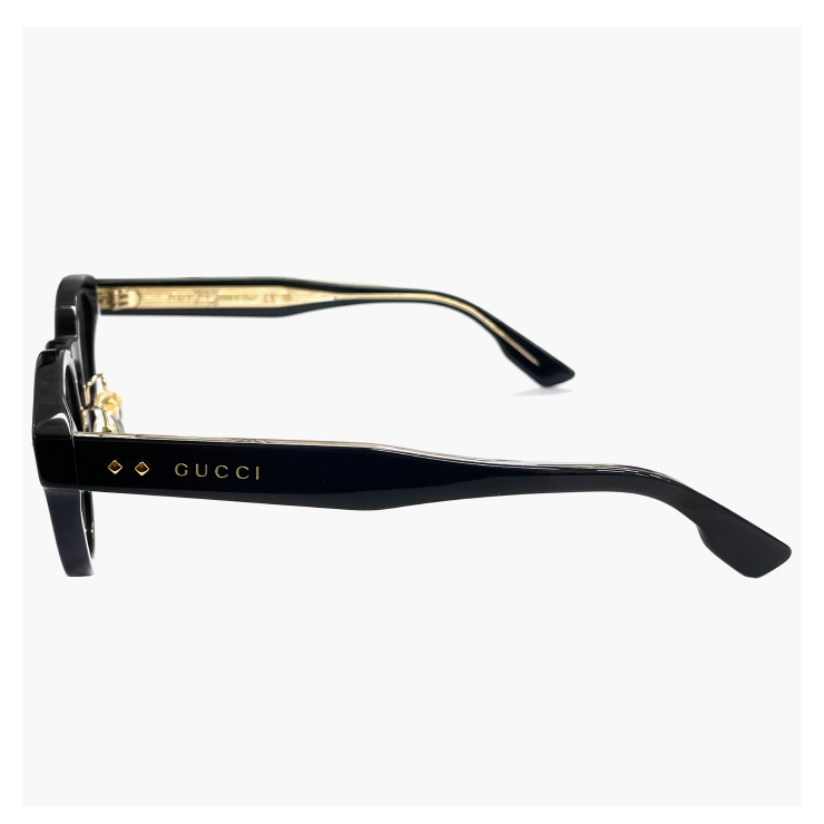 美品　グッチ GUCCI GG1470OJ サングラス　ブラック GUCCI（グッチ） メガネ GG1470OJ 001 眼鏡 メンズ レディース ユニ