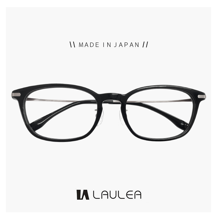 度付き対応 レンズ付き】メンズ 日本製 鯖江 メガネ laulea la4056 bk