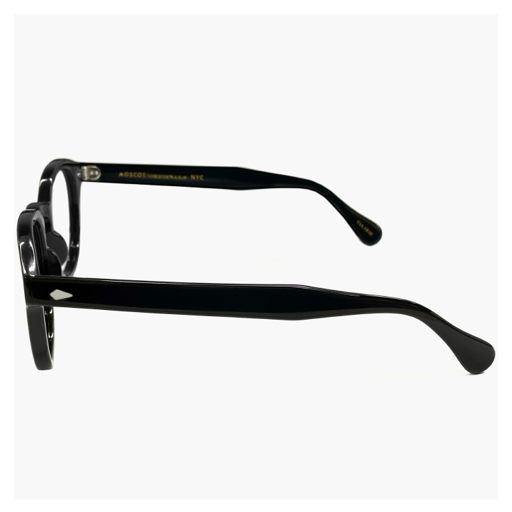 MOSCOT モスコット レムトッシュ 52 ブラック モスコット 大きめ メガネ レムトッシュ 52mm MOSCOT LEMTOSH