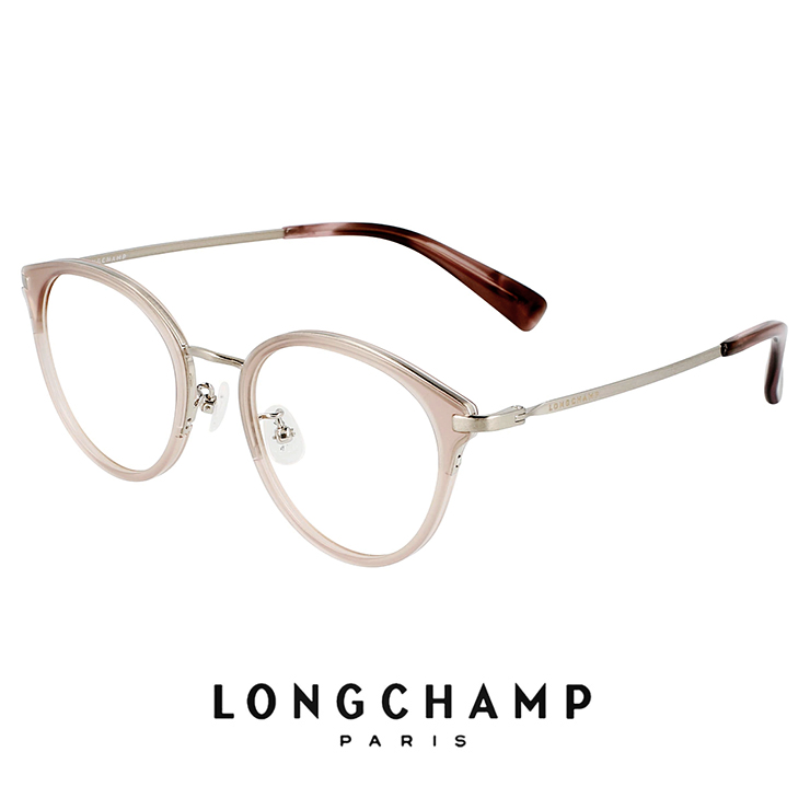 LONGCHAMP ロンシャン 眼鏡 メガネ フレーム サングラス LO2509J-042-48 度付可 グレージュ リビジョン製レンズでお好きなサングラス作成可能 lo2509j-042-1.jpg