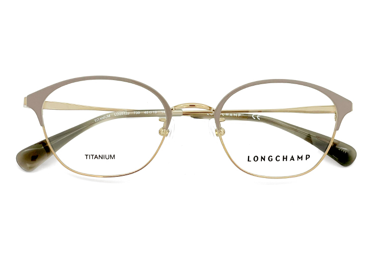【新品】 ロンシャン レディース メガネ lo2512j 739 longchamp 眼鏡 ジャパンフィット 女性用 ボストン ウェリントン ボスリントン メタル 軽量 軽い LONGCHAMP（ロンシャン） レディース メガネ lo2512j 739 longchamp