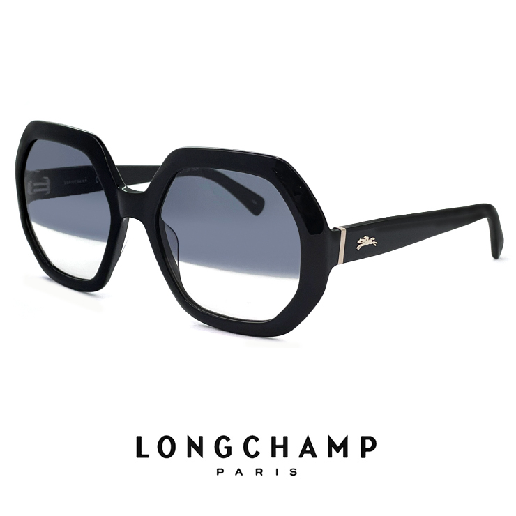 ロンシャン サングラス lo623s 001 オクトパス 八角形 LONGCHAMP ロンシャン サングラス レディース lo623s-001