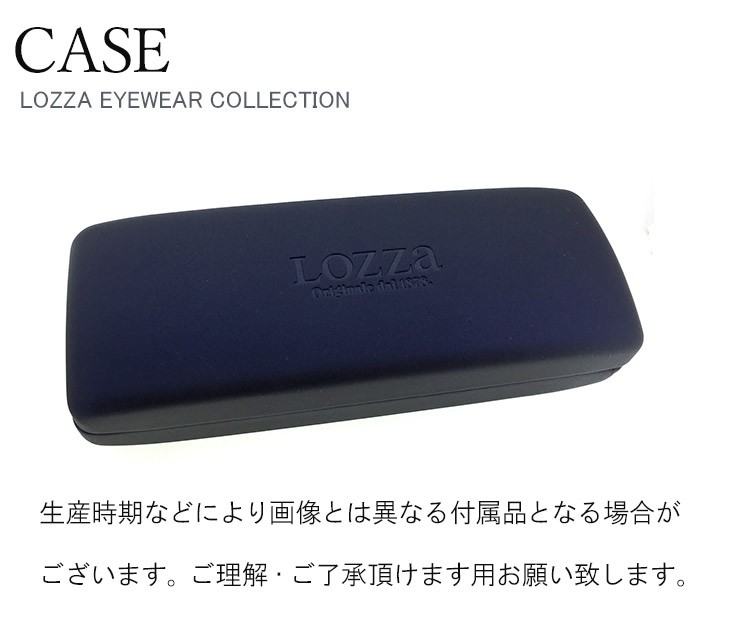 lozza メガネ vl2245l 0579 眼鏡 ロッツァ スクエア メタル