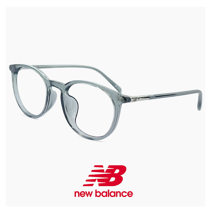 【新品】 ニューバランス メガネ nb09374x-4 new balance newbalance 眼鏡 ユニセックス モデル メンズ レディース nb09374x クリアグレー ボストン 型 フレーム ブランド スポーツ New Balance（ニューバランス） メガネ nb09374x-4 new balance