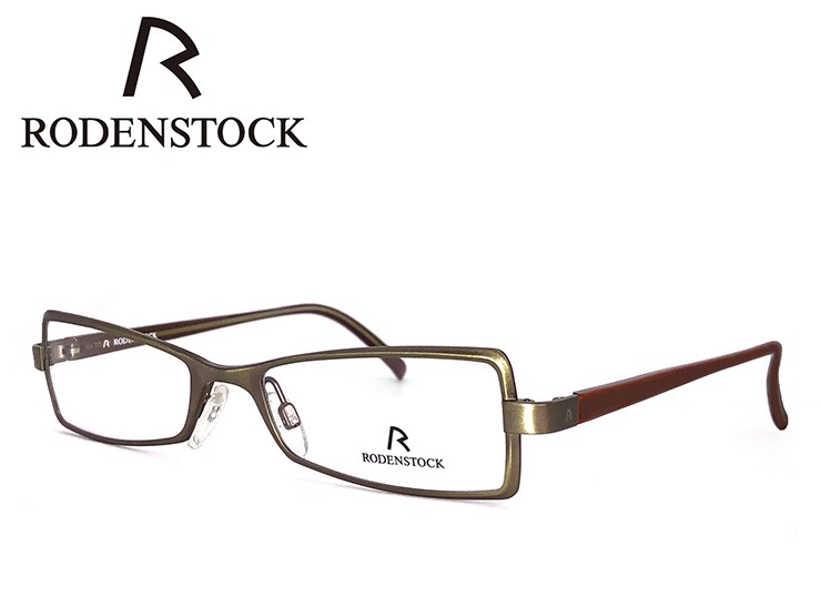 ローデンストック 老眼鏡 フレーム RODENSTOCK r4701 D メタル スクエア型 フレーム レディース 女性用 +1.00 〜 +3.50  眼鏡 (メガネ) シニアグラス