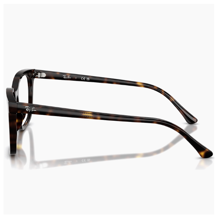 Ray-Ban ブラック ウェリントン メガネ(度あり対応) Ray-Ban（レイバン） メガネ 眼鏡 rx5446f 2012 53mm Ray-Ban 眼鏡