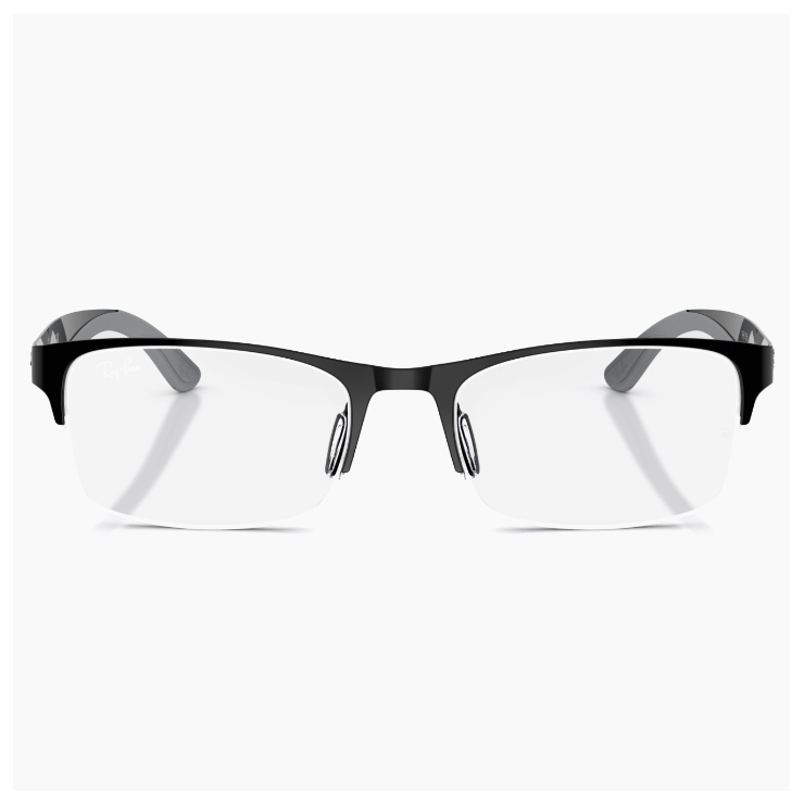 Ray-Ban（レイバン） 大きめ メンズ メガネ 眼鏡 rx7551 3222 56mm