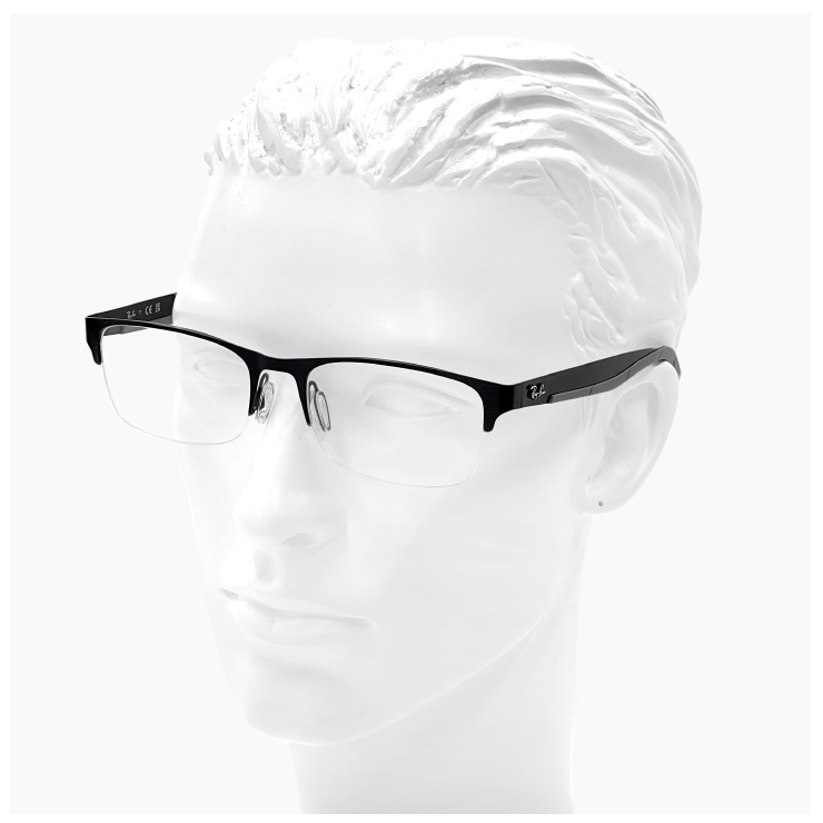Ray-Ban（レイバン） 大きめ メンズ メガネ 眼鏡 rx7551 3222 56mm
