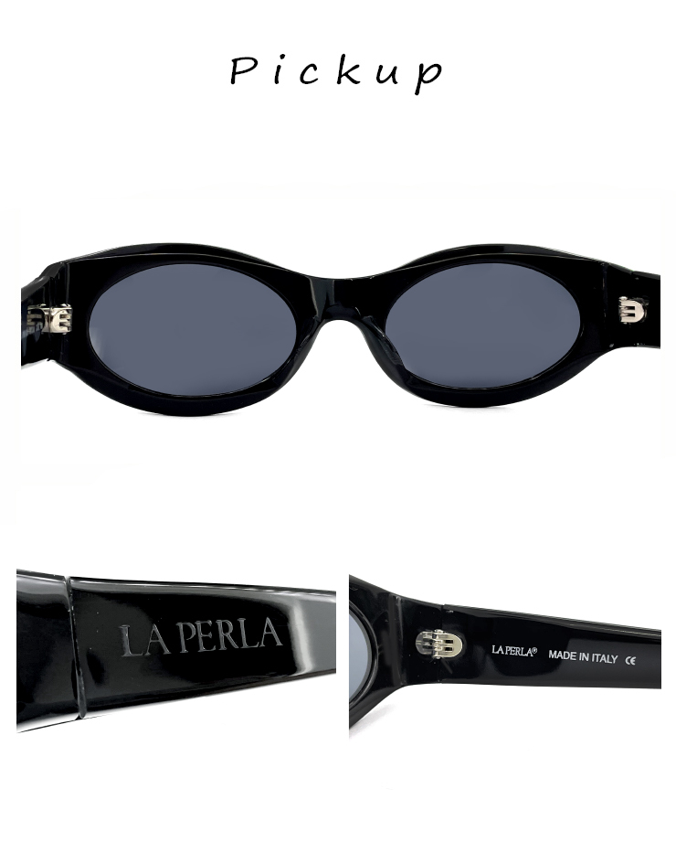 LA PERLA（ラペルラ） サングラス spe003 700 オーバル 型 レディース